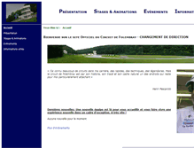 Tablet Screenshot of circuit-de-folembray.com